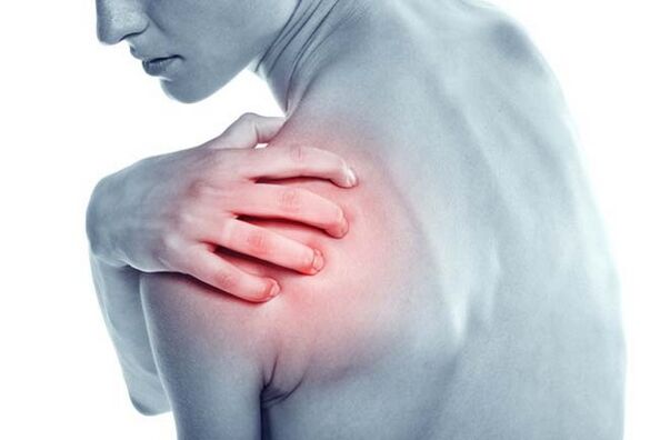 Durerea în umăr este un simptom al osteoartritei articulației umărului