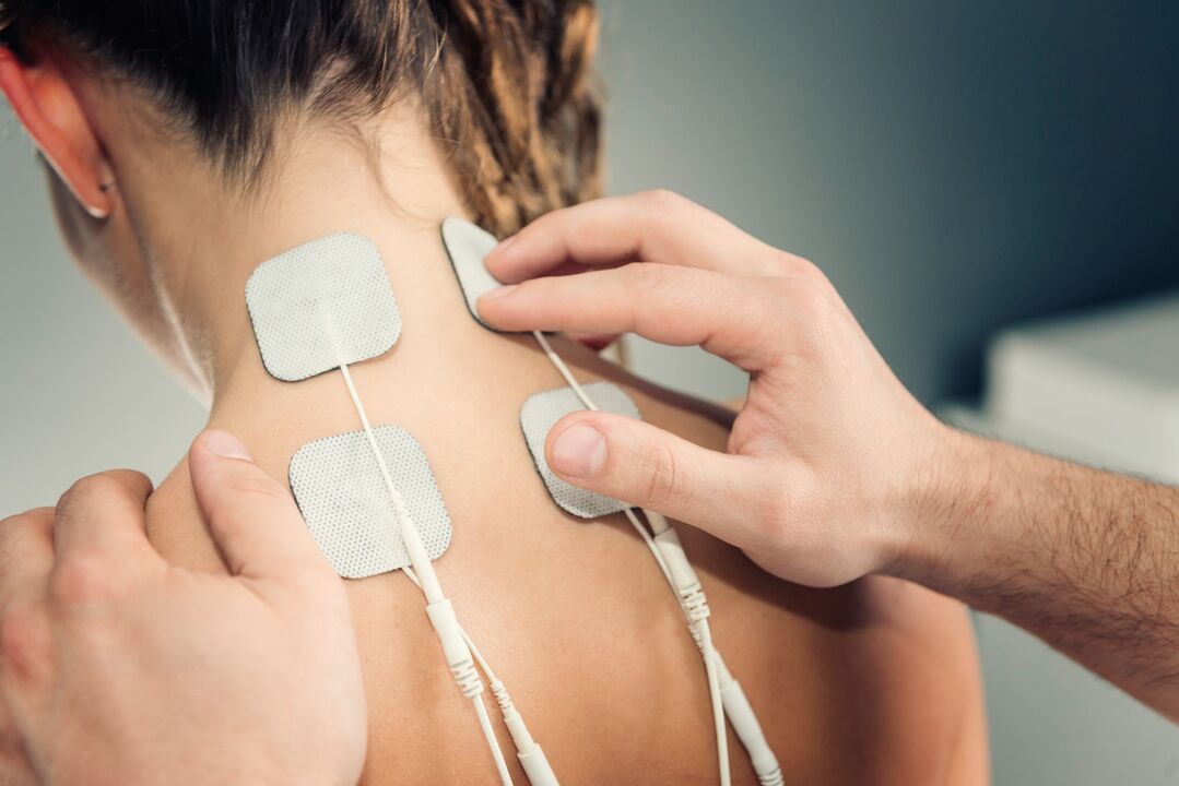 Electroforeză pentru tratamentul osteocondrozei gâtului